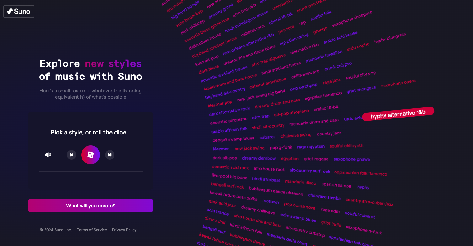 explore suno ai