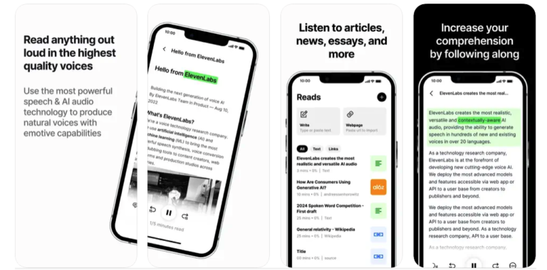 elevenlabs reader